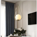 Lustra Shiny Golden, stil minimalist, auriu, E27, max 60W