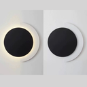 Aplica de perete Symmetrical Glow, 20W, 24cm, stil minimalist, negru