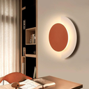 Aplica de perete Symmetrical Glow, 26W, 30cm, stil minimalist, portocaliu