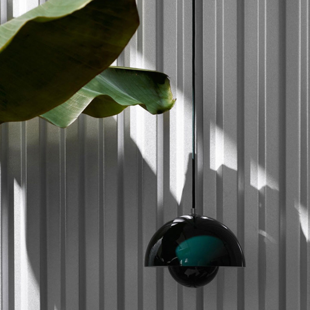 Lustra pe cablu Creative Pendant, stil minimalist, verde, E27, max 60W