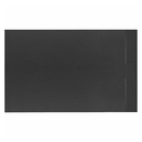 Cadita de baie Smooth Line Design, 100x80cm, din compozit, cu sifon, negru