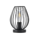 Lampa pentru masa grilaj negru W005T-1H-1xE27 max 23w