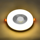 Spot LED, incastrat, 6W, 3000/6500K, rotund,alb, Valentina6