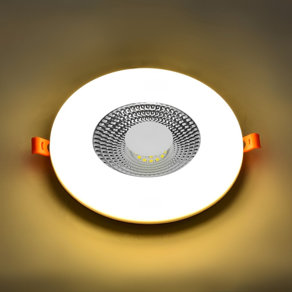 Spot LED, incastrat, 24W, 3000/6500K, rotund,alb, Valentina24
