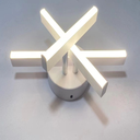 Lustra LED Creative Liniar, 24W, 1200lm, alb, cu trei tipuri de lumina