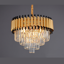 Candelabru Grandeur Glow 600, iluminat modern, E14, auriu cu negru