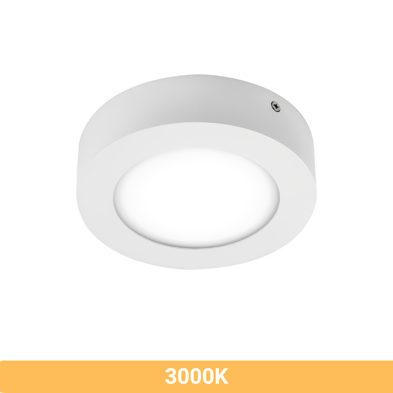 Plafoniera LED Caroline, 12W, 840lm, rotunda, IP20,alb, design minimalist