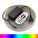 Kit 20m Banda Led SMD-5050 RGB cu 60 led/ml, cu telecomanda inclusa