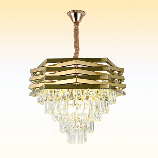 [CR-6901-500] Candelabru Majestic Light 500, iluminat modern, E14, auriu
