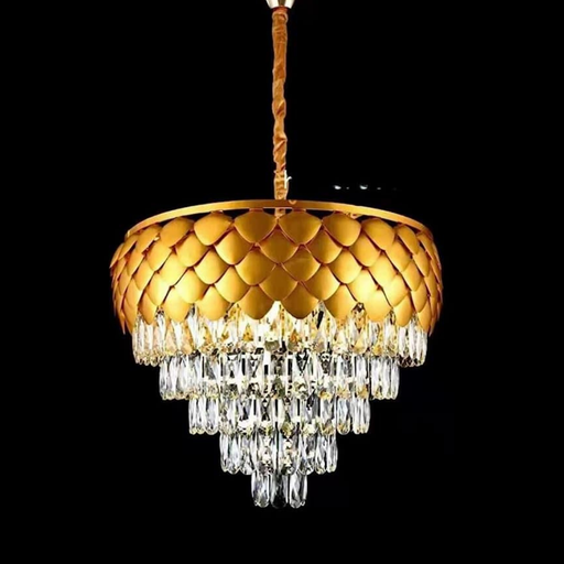 [ZGD-6031-500] Candelabru Royal Golden 500, iluminat modern, E14, auriu