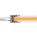 Conector cu cablu latime 8mm incolor