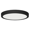 Plafoniera LED Caroline, 28W, 1960lm, rotunda, IP20,negru, design minimalist