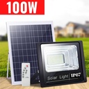 Proiector Led Solar, 100W IP67, Proiector cu Panou Solar si Telecomanda